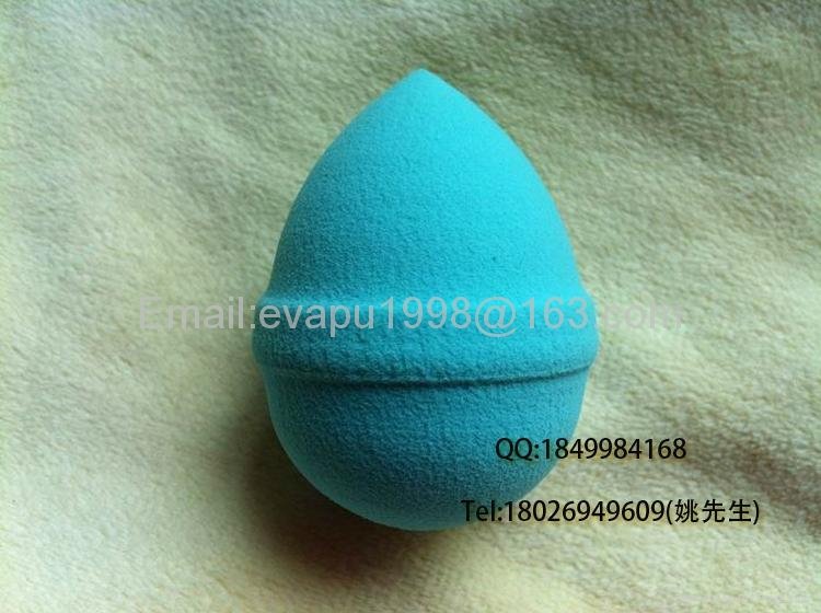 New arrival Water droplets puff make up Sponge Non-Latex Puff 3
