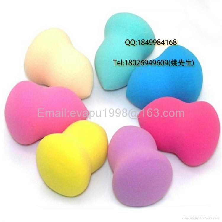 New arrival Water droplets puff make up Sponge Non-Latex Puff 4