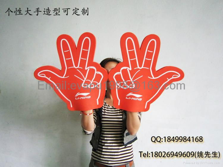 Wholesale EVA Hand Entertainment foam finger EVA hand products for team sports 3