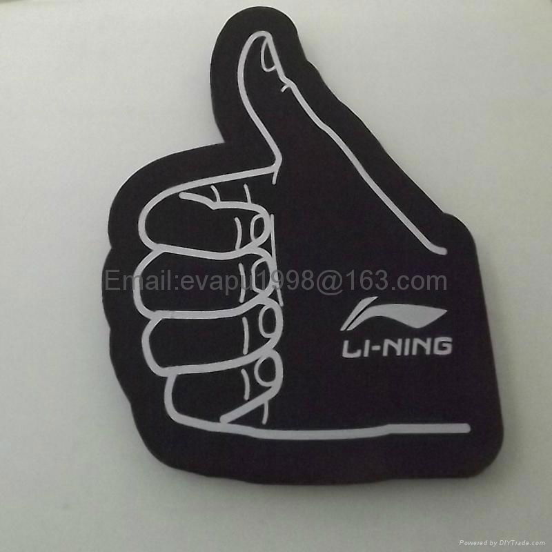 European and American fans use Foam Finger one finger big EVA hand 4