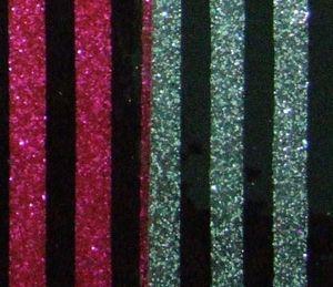 pvc glitter leather