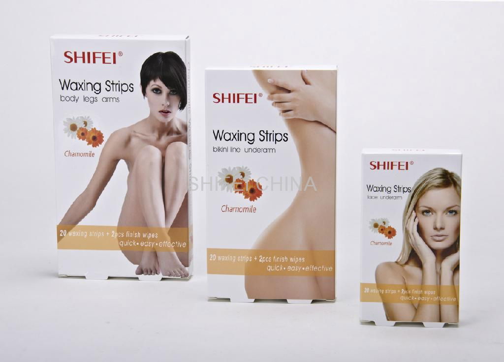 depilatory wax strips