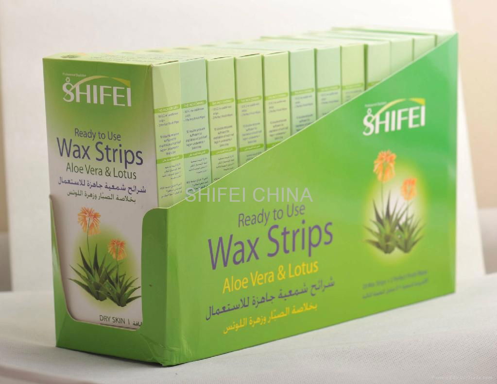 Shifei Body Waxing Strips-Aloe Vera (Arabic series) 2