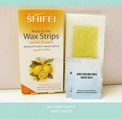 Shifei Body Waxing Strips-Lemon (Arabic series)