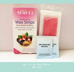 Shifei Body Waxing Strips-Shea butter (Arabic series)