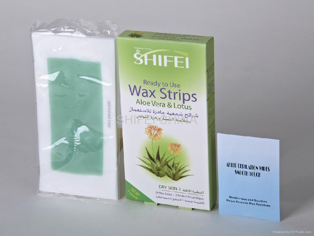 Shifei Body Waxing Strips-Aloe Vera (Arabic series) 5