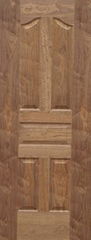 Natural Black Walnut Veneered HDF Molded Door Skin