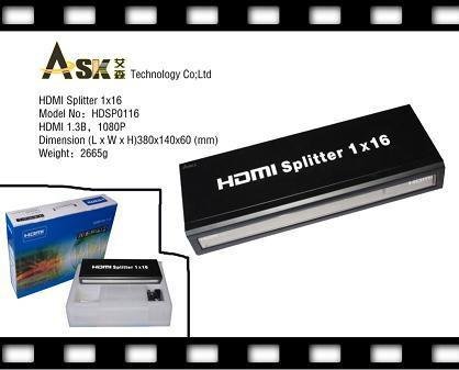 1X16HDMI高清视频分配器 5