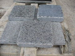 Black basalt G684 tile