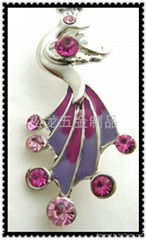 fashion alloy brooch 