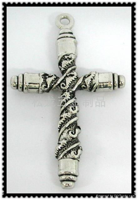 耶稣十字加项链吊坠 3