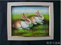 Animal painting, the rabbit