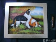 Animal painting dogs