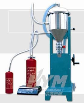 Fire extinguisher dry powder filling machine 
