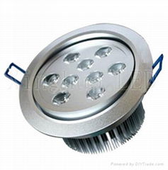 High Power 9*3W LED downlight 