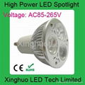 3*1W MR16 LED spot light 2