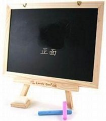 Blackboard with easel 27cm x 35cm