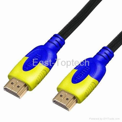 High Speed HDMI Double Molding Cable with Ethernet