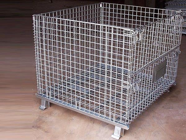 Wire mesh turnover box 2