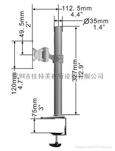 LCD電視隨意旋轉支架 2