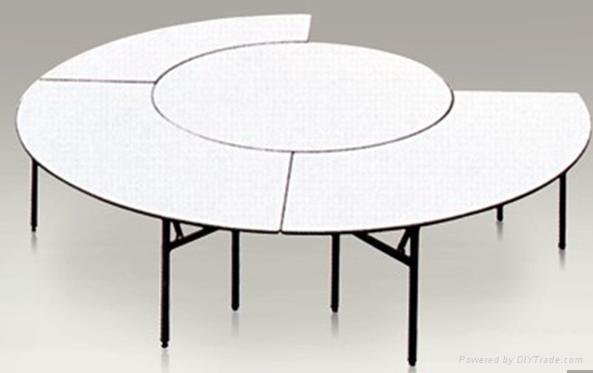 折疊餐桌|宴會桌|金屬餐桌|實木餐桌|深圳優尼克餐廳傢具廠 5