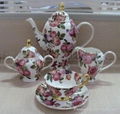 Chaozhou bone china cup and saucer set wholesale 2