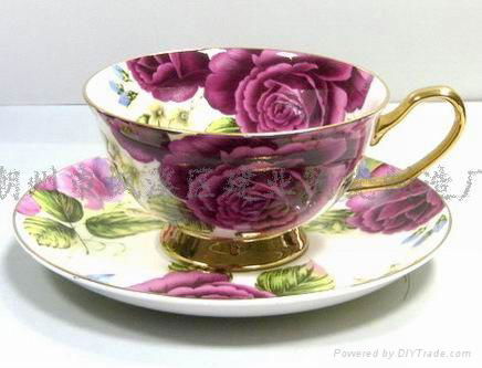 Western-style bone china cup and saucer set wholesale 5