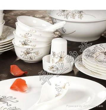 Bone china tableware sets