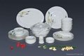 Bone china tableware sets 3