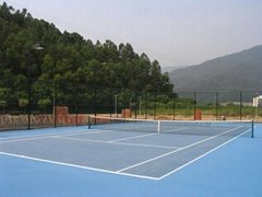 polyurethane adhesive for running track and courts
