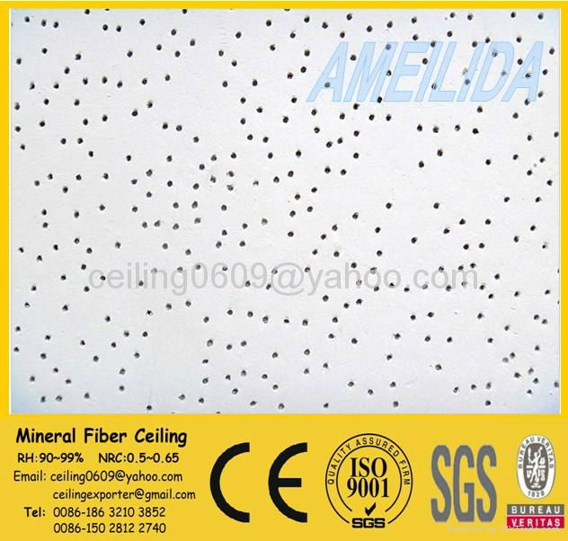 Acoustic Mineral Fiber Ceiling Tiles 3