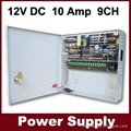 12v 10a 9ch cctv power supply 2