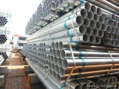 Galvanized steel pipe BS 1387 