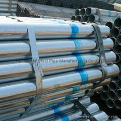 Galvanized ERW steel pipe