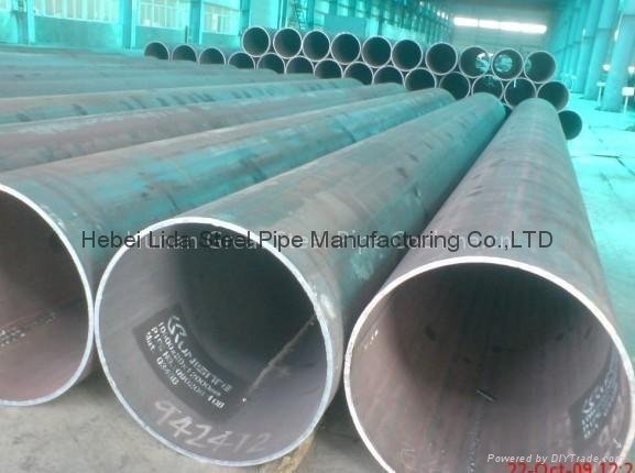 LSAW steel pipe ASTM A53 API 5L  X42 X 65 2