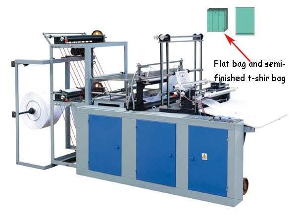  Four-Line Plastic Bag Making machine/sealing and cutting bag machine