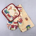 apron+glove+pot holder set 3