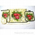 apron+glove+pot holder set 5