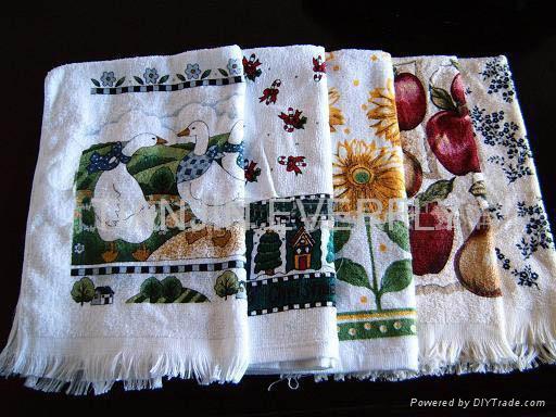 printed kitchen towel 2