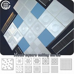aluminum square ceiling tiles/decoration materials