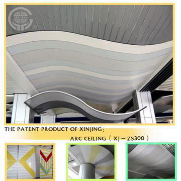 lath metal ceiling tiles/decoration ceiling