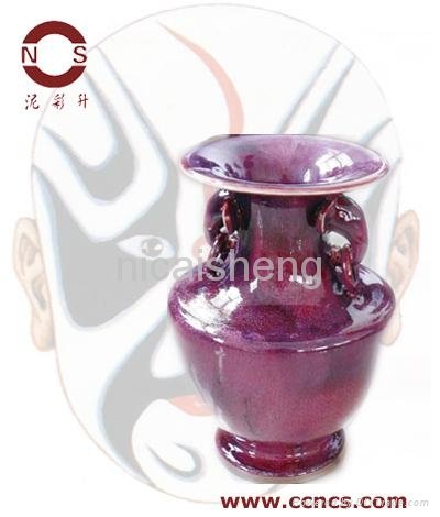 Elephant ring vase