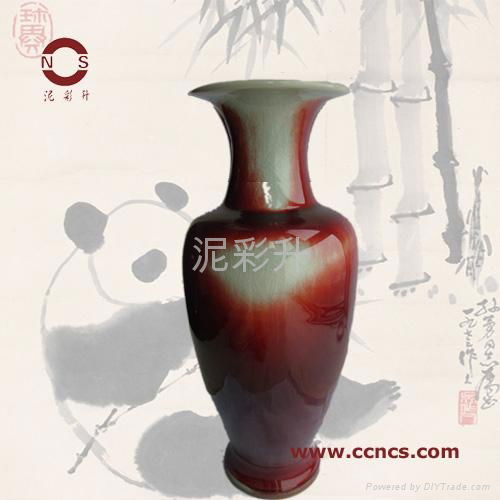 钧瓷传统花瓶 观音瓶(大)  3