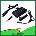 100W AC/DC Universal Laptop Adapter for Home and Car use 1