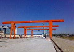 3-16tMH Model Electric Hoist (box-type) Gantry Crane