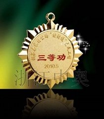 人民銀行授權單位專業定製勛章