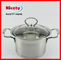 stainless steel soup pot/pan