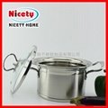 stainless steel soup pot/pan 2