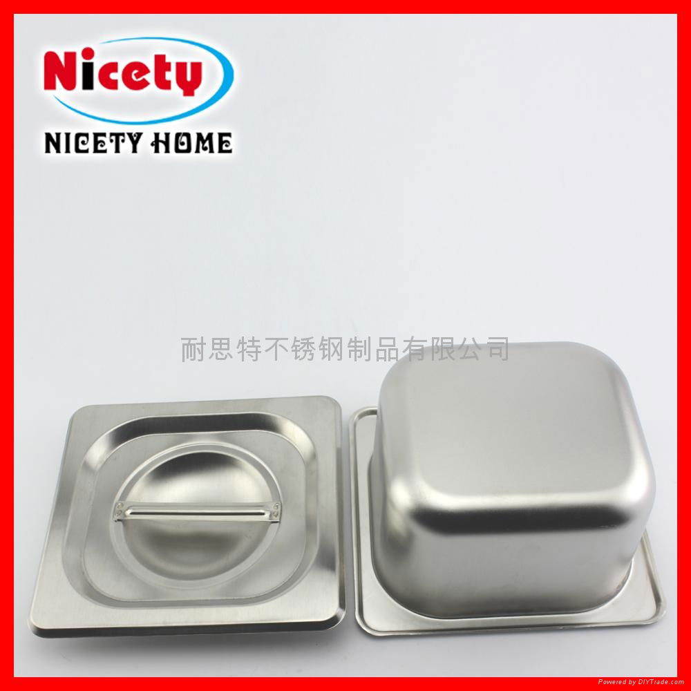 stainless steel square gn pan 5