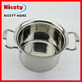 stainless steel 6 pcs cookware set 5